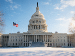 United States Capitol building in Washington D.C., 2025
