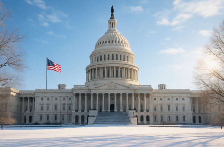 United States Capitol building in Washington D.C., 2025